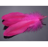 Zdjęcie - Pióra naturalne barwione koloru różowego 10-16cm